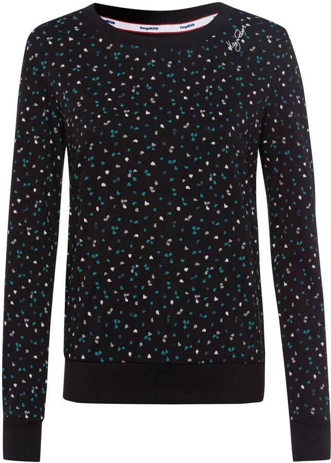 KangaROOS Sweatshirt Lange mouwen bedrukt ronde hals van interlockmateriaal - Foto 14