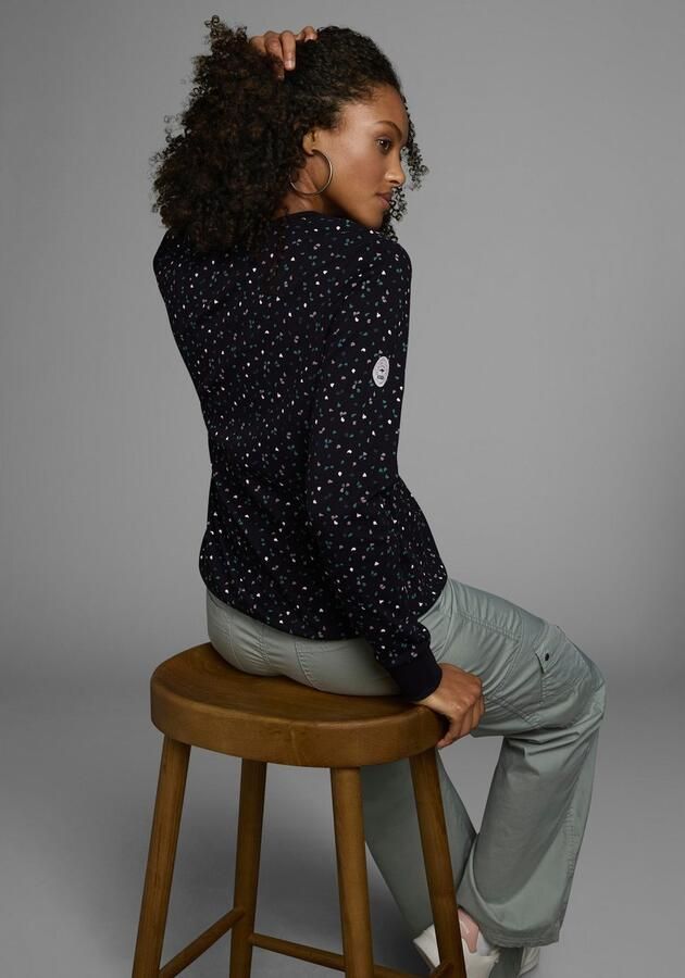 KangaROOS Sweatshirt Lange mouwen bedrukt ronde hals van interlockmateriaal - Foto 10