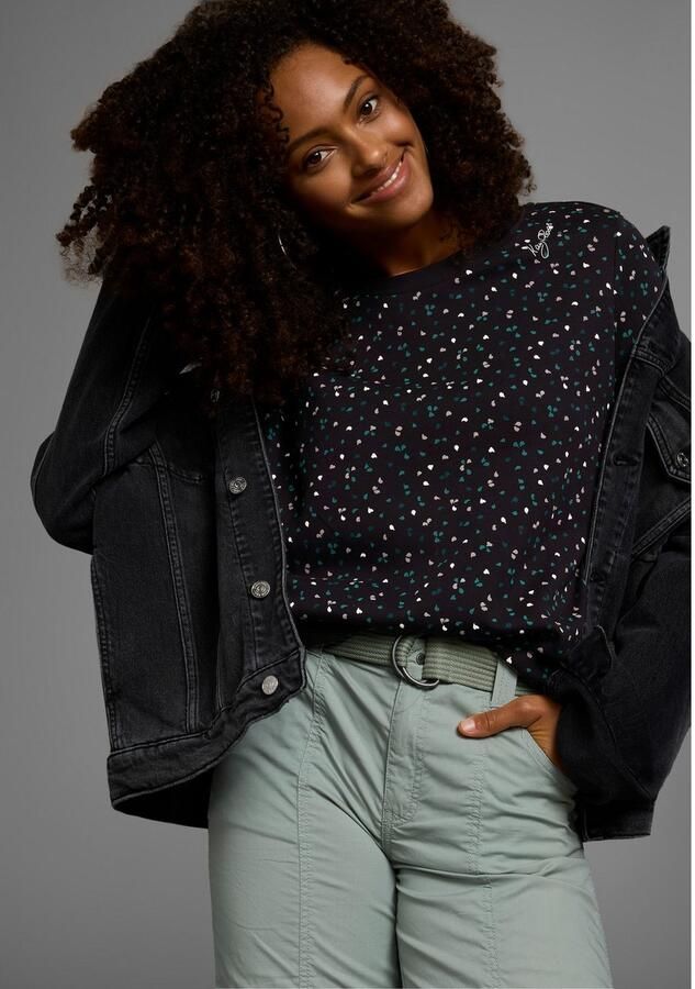 KangaROOS Sweatshirt Lange mouwen bedrukt ronde hals van interlockmateriaal - Foto 9