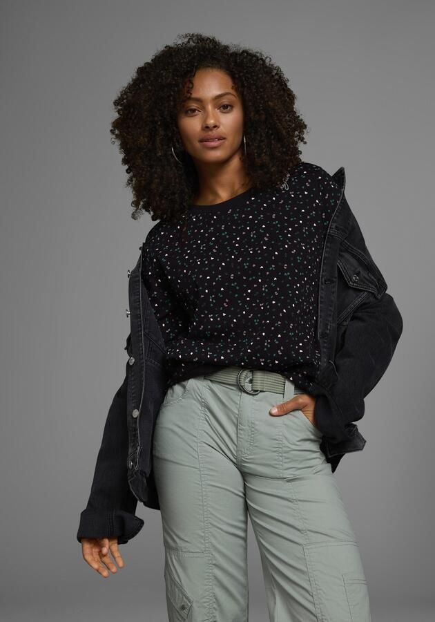 KangaROOS Sweatshirt Lange mouwen bedrukt ronde hals van interlockmateriaal - Foto 11