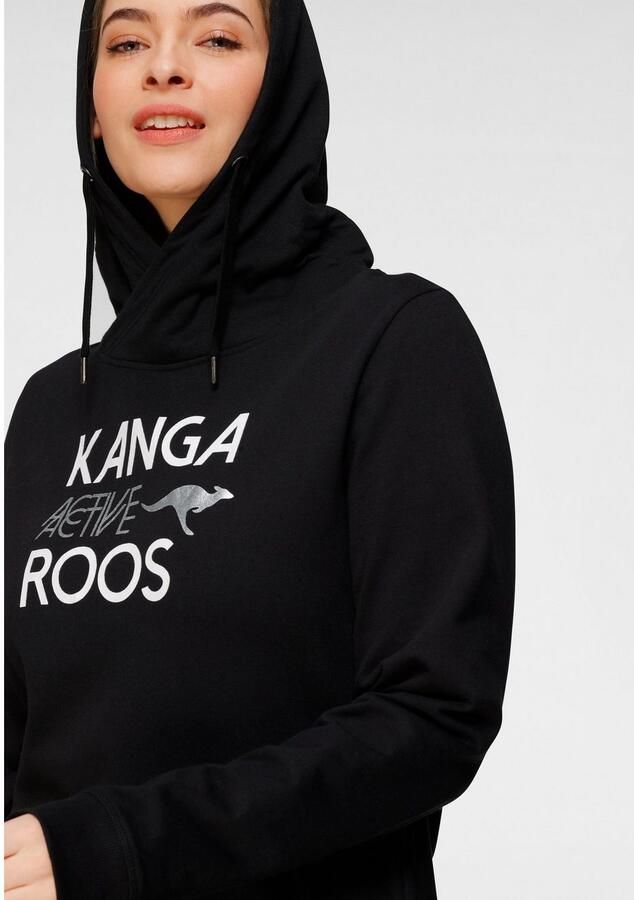 KangaROOS Sweatshirt lange mouwen figuurverhullende pasvorm grote maten - Foto 3