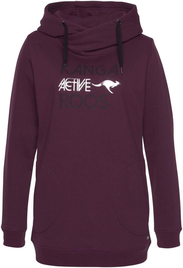 KangaROOS Sweatshirt lange mouwen figuurverhullende pasvorm grote maten - Foto 4