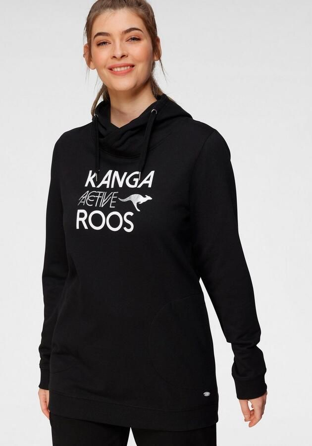 KangaROOS Sweatshirt lange mouwen figuurverhullende pasvorm grote maten - Foto 10