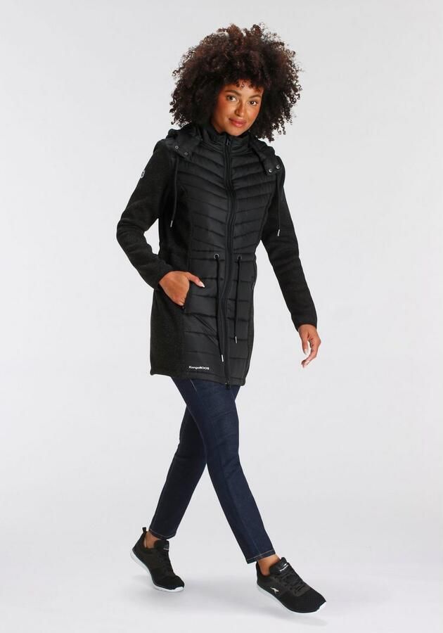 KangaROOS Slim fit jeans CROPPED HIGH WAIST SLIM FIT smalle pasvorm skinny jeans trendy used-wassing - Foto 5