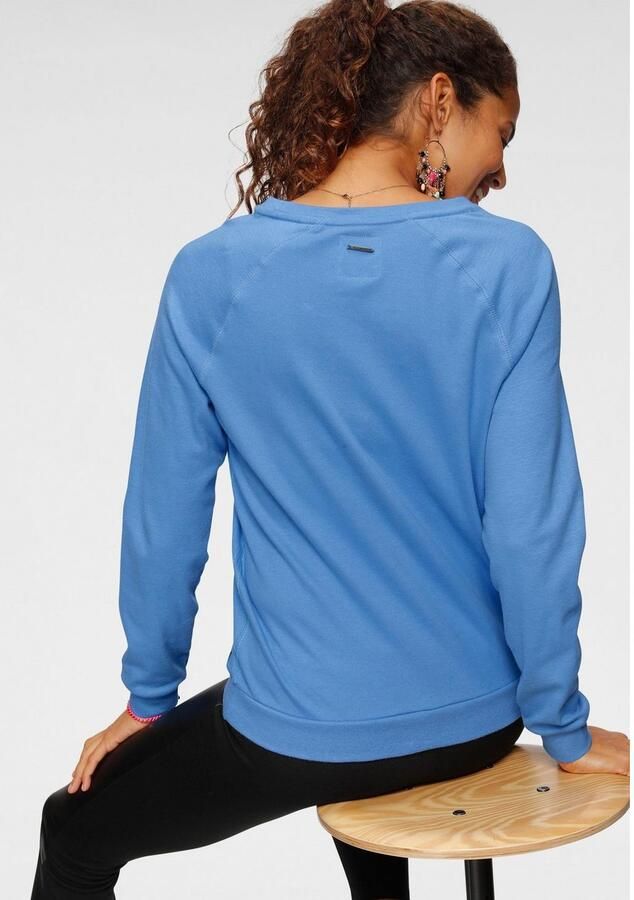 KangaROOS Sweatshirt Lange mouwen figuurvolgende snit met print ronde hals - Foto 3