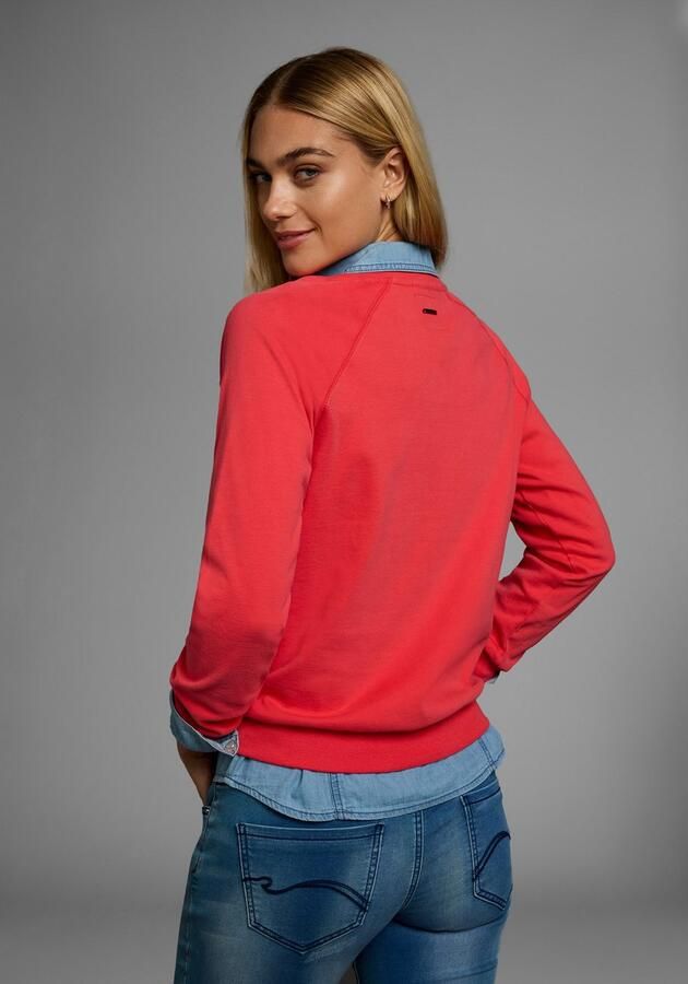 KangaROOS Sweatshirt Lange mouwen figuurvolgende snit met print ronde hals - Foto 8