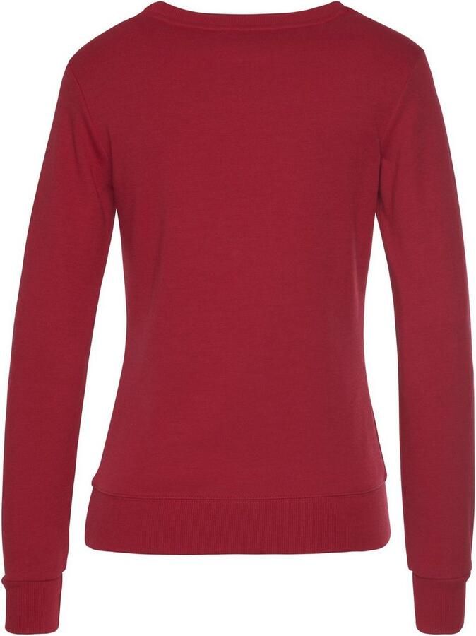 KangaROOS Sweatshirt met contrasterende logoprint loungepak