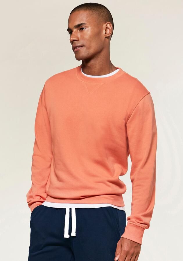 KangaROOS Sweatshirt Met een ronde hals met coole ribinzet aan de voorkant van de hals - Foto 6