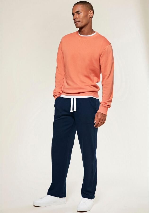 KangaROOS Sweatshirt Met een ronde hals met coole ribinzet aan de voorkant van de hals - Foto 3