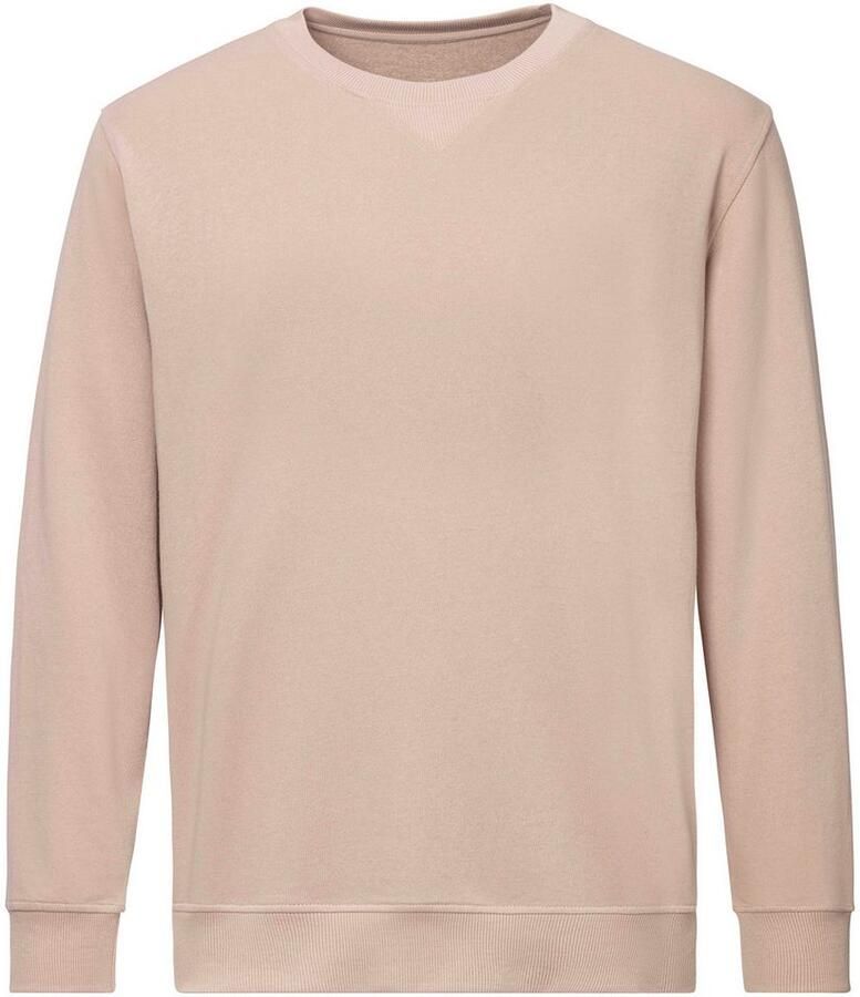 KangaROOS Sweatshirt Met een ronde hals met coole ribinzet aan de voorkant van de hals