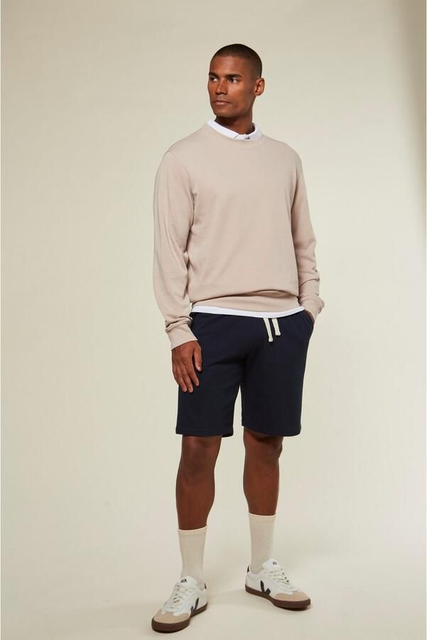 KangaROOS Sweatshirt Met een ronde hals met coole ribinzet aan de voorkant van de hals - Foto 5