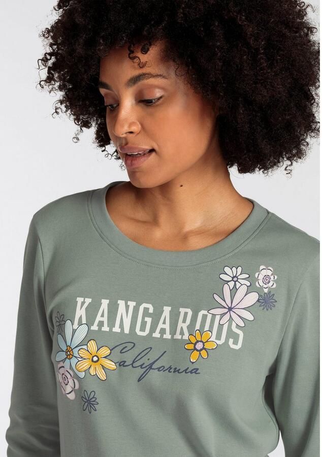 KangaROOS Sweatshirt met grote labelprint nieuwe collectie - Foto 3