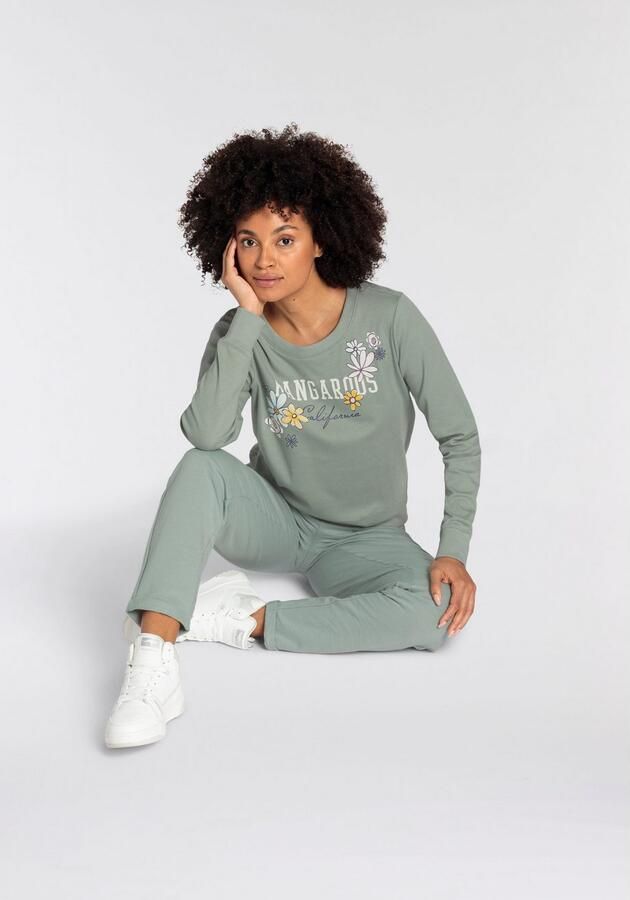 KangaROOS Sweatshirt met grote labelprint nieuwe collectie - Foto 5