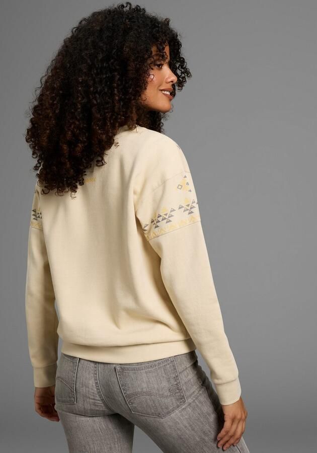 KangaROOS Sweatshirt met noorse print - Foto 4