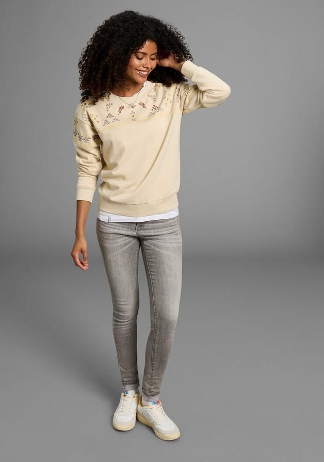 KangaROOS Sweatshirt met noorse print - Foto 5