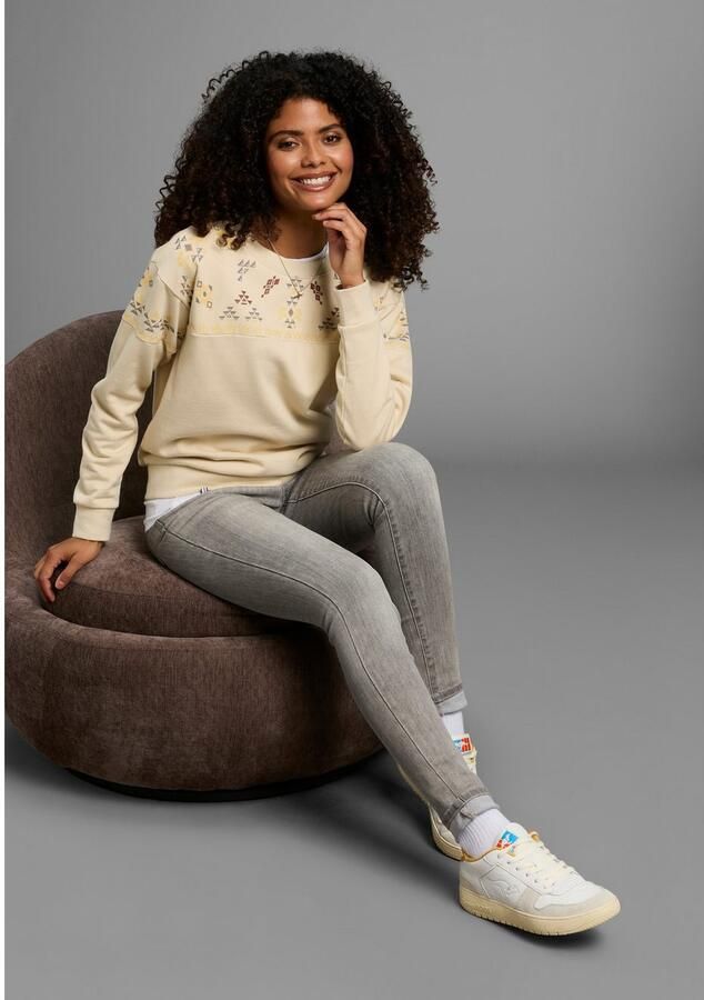 KangaROOS Sweatshirt met noorse print - Foto 3