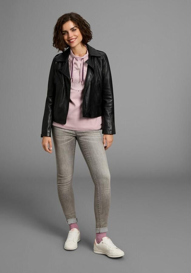 KangaROOS Sweatshirt met opstaande kraag en frontprint - Foto 4