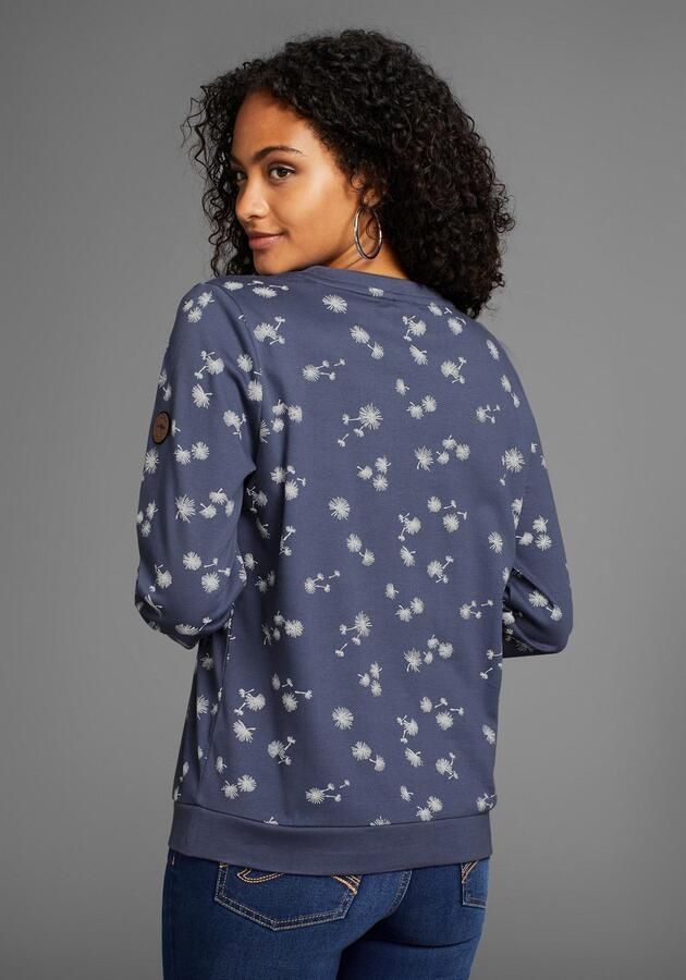 KangaROOS Sweatshirt met paardenbloem allover-print - Foto 3