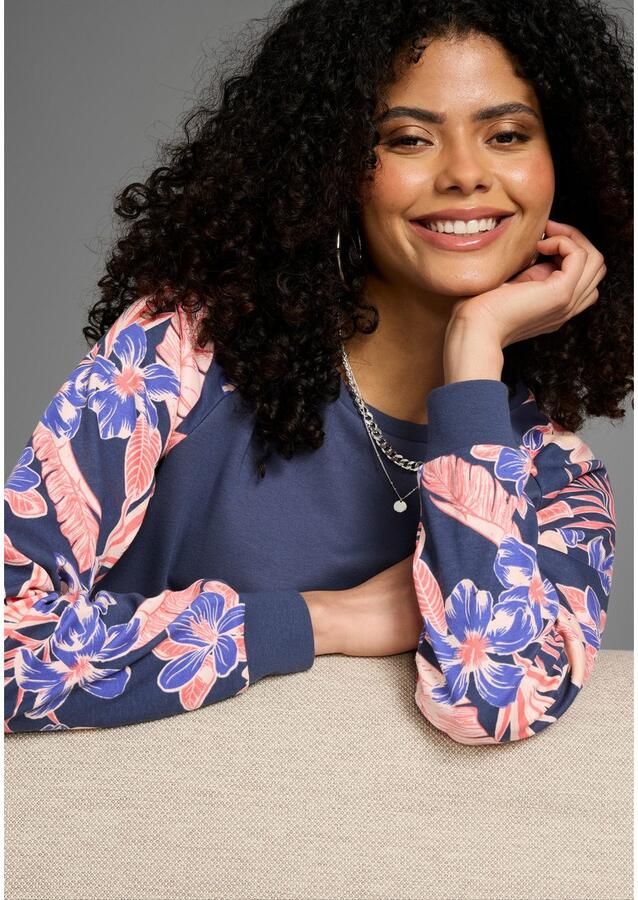 KangaROOS Sweatshirt Mouwen met bloe print - Foto 4