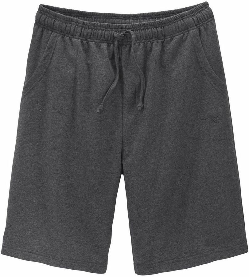 KangaROOS Sweatshort Korte joggingbroek van zachte sweatstof met koord - Foto 4