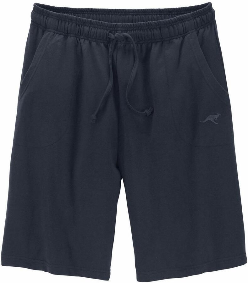 KangaROOS Sweatshort Korte joggingbroek van zachte sweatstof met koord - Foto 3