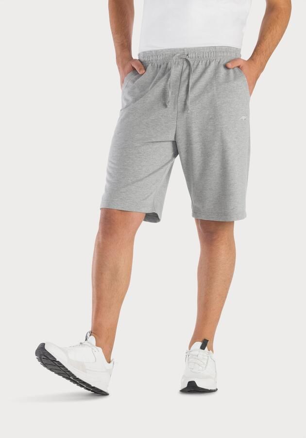 KangaROOS Sweatshort Korte joggingbroek van zachte sweatstof met koord - Foto 5