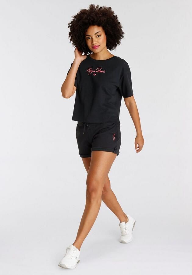 KangaROOS Sweatshort voor het oprollen met sluiting en knop - Foto 6