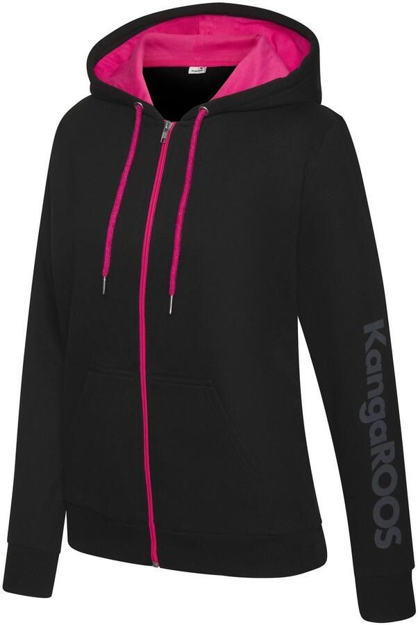 KangaROOS Sweatvest met contrasterende details loungewear - Foto 5