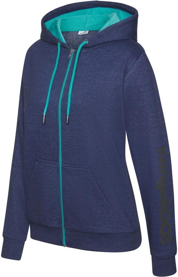 KangaROOS Sweatvest met contrasterende details loungewear - Foto 6