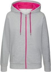 KangaROOS Sweatvest met contrasterende details loungewear - Thumbnail 2
