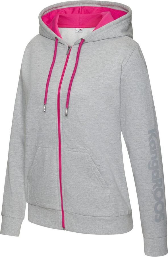 KangaROOS Sweatvest met contrasterende details loungewear - Foto 8