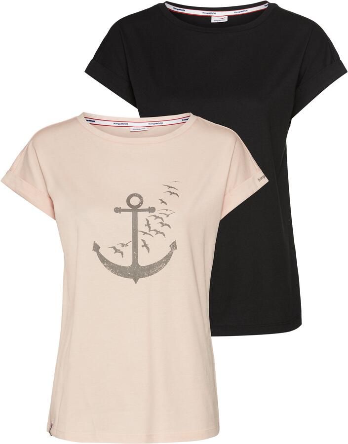 KangaROOS T-shirt (2-delig Set van 2) - Foto 8