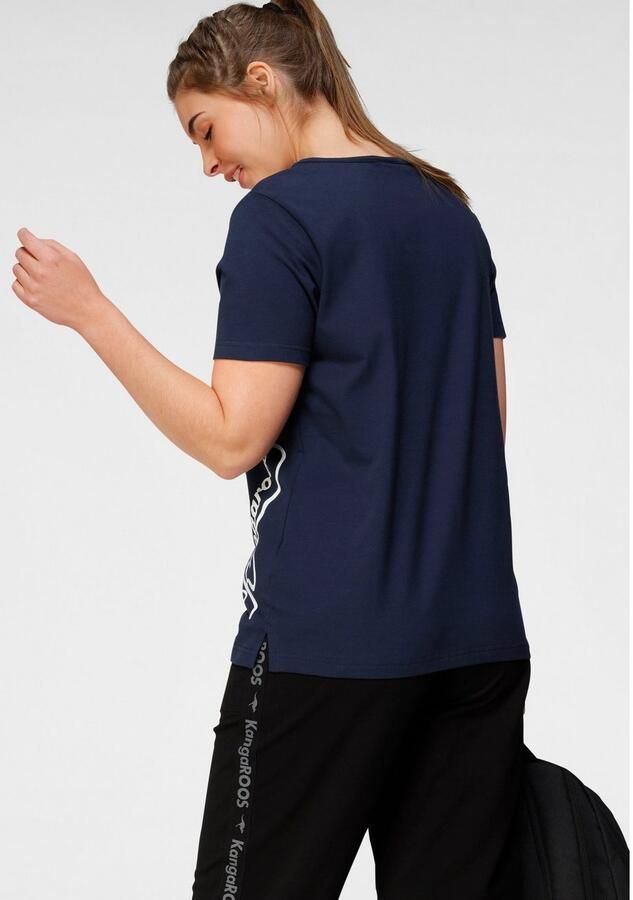 KangaROOS T-shirt Korte Mouw casual effen grote Maten - Foto 4