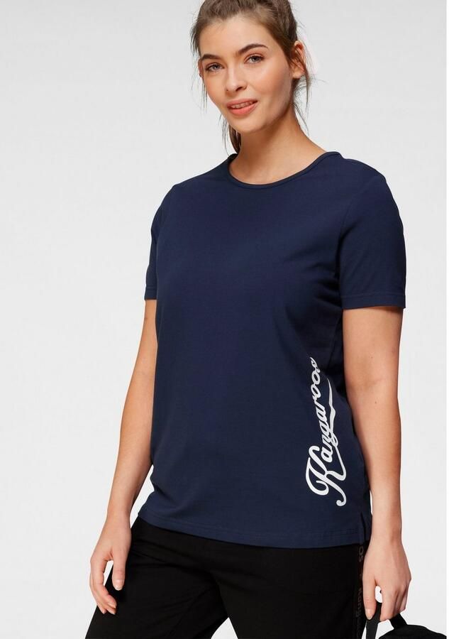 KangaROOS T-shirt Korte Mouw casual effen grote Maten - Foto 5