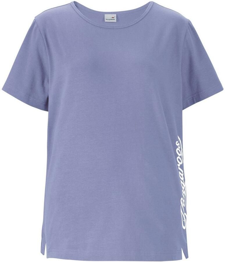 KangaROOS T-shirt Korte Mouw casual effen grote Maten
