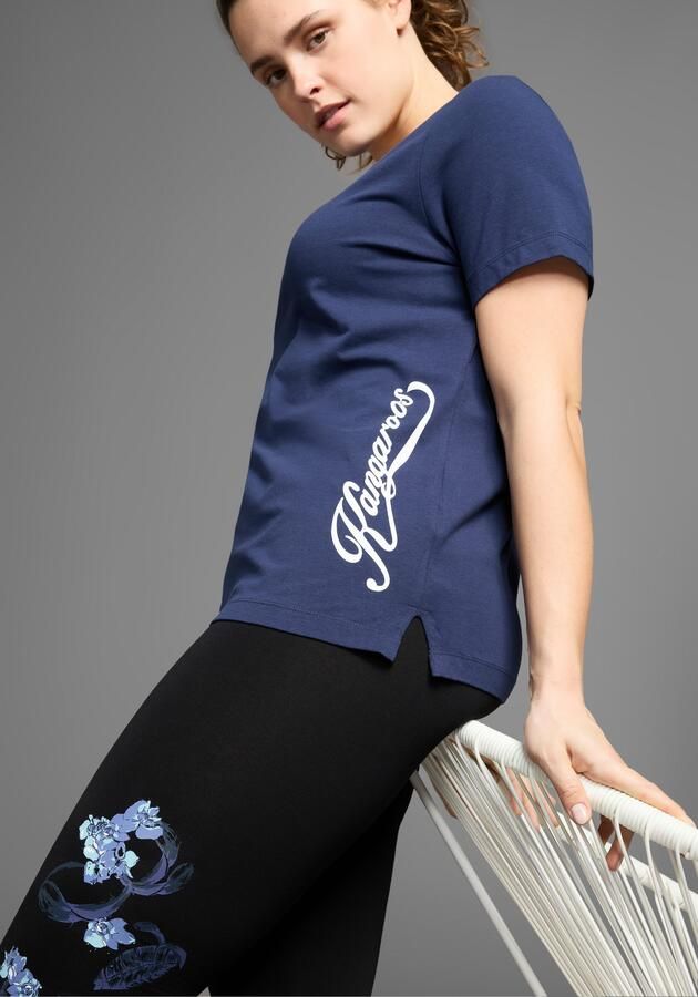 KangaROOS T-shirt Korte Mouw casual effen grote Maten - Foto 11