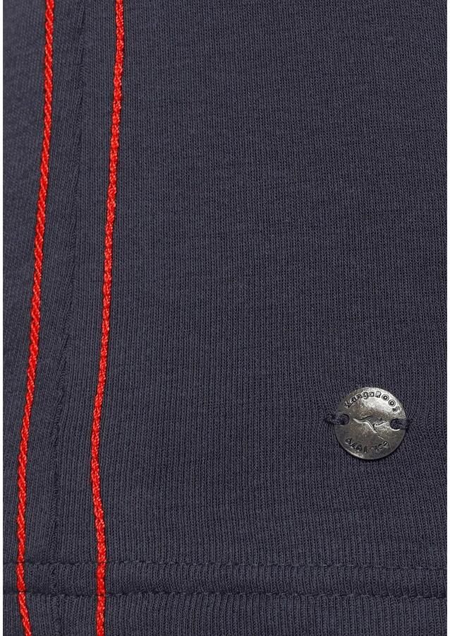 KangaROOS T-shirt Korte mouwen effen en bedrukt ronde hals (1-delig)