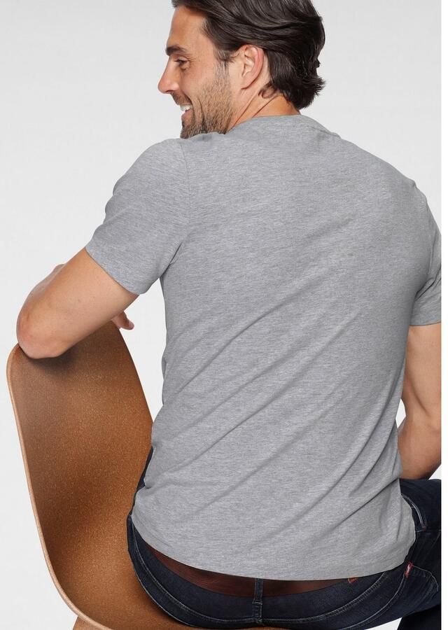 KangaROOS T-shirt Korte mouwen effen ronde hals van katoen van single jersey - Foto 2