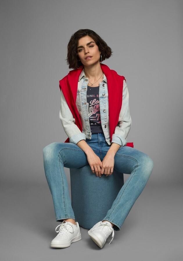 KangaROOS T-shirt Korte mouwen figuurvolgende pasvorm van 100% katoen - Foto 9