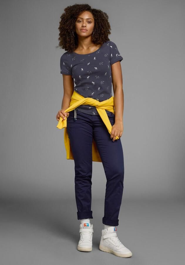 KangaROOS T-shirt korte mouwen zeer figuurvolgend en heupbedekkend - Foto 9