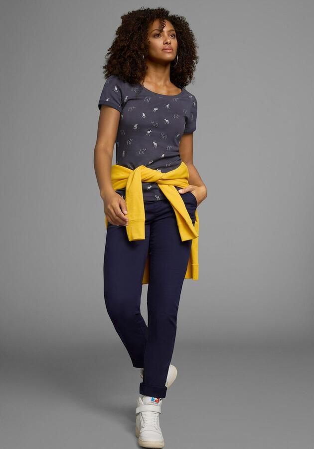 KangaROOS T-shirt korte mouwen zeer figuurvolgend en heupbedekkend - Foto 10