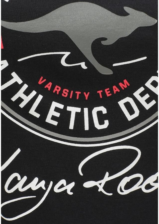 KangaROOS T-shirt Korte mouwen zeer figuurvolgend in vintage-ontwerp ronde hals