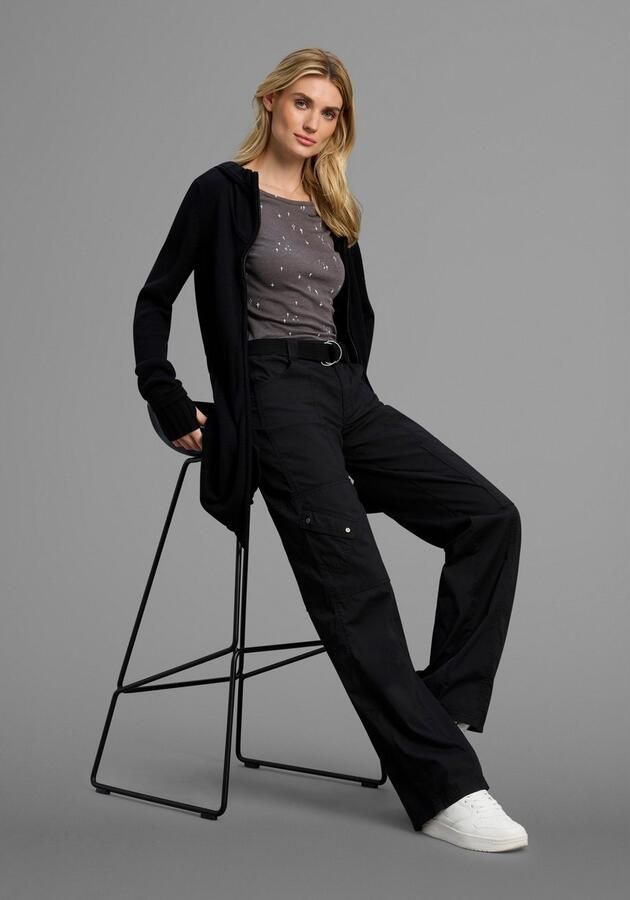 KangaROOS T-shirt Korte mouwen zeer figuurvolgend met contraststiksels - Foto 6