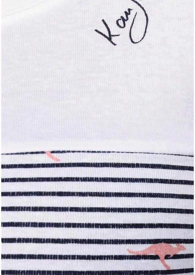 KangaROOS T-shirt Korte mouwen zeer figuurvolgende pasvorm van katoen