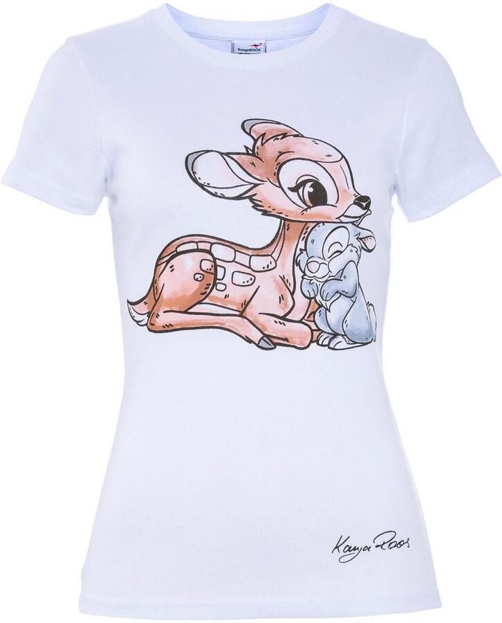 KangaROOS T-shirt Korte mouwen zeer figuurvolgende pasvorm van katoen - Foto 7