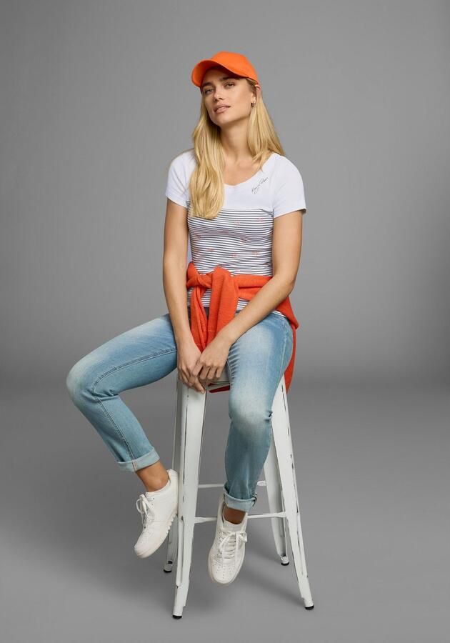 KangaROOS T-shirt Korte mouwen zeer figuurvolgende pasvorm van katoen - Foto 12