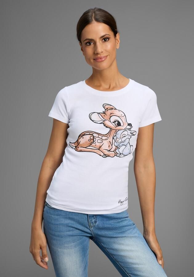 KangaROOS T-shirt Korte mouwen zeer figuurvolgende pasvorm van katoen - Foto 3