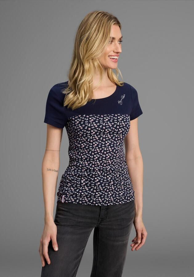 KangaROOS T-shirt Korte mouwen zeer figuurvolgende pasvorm van katoen - Foto 4