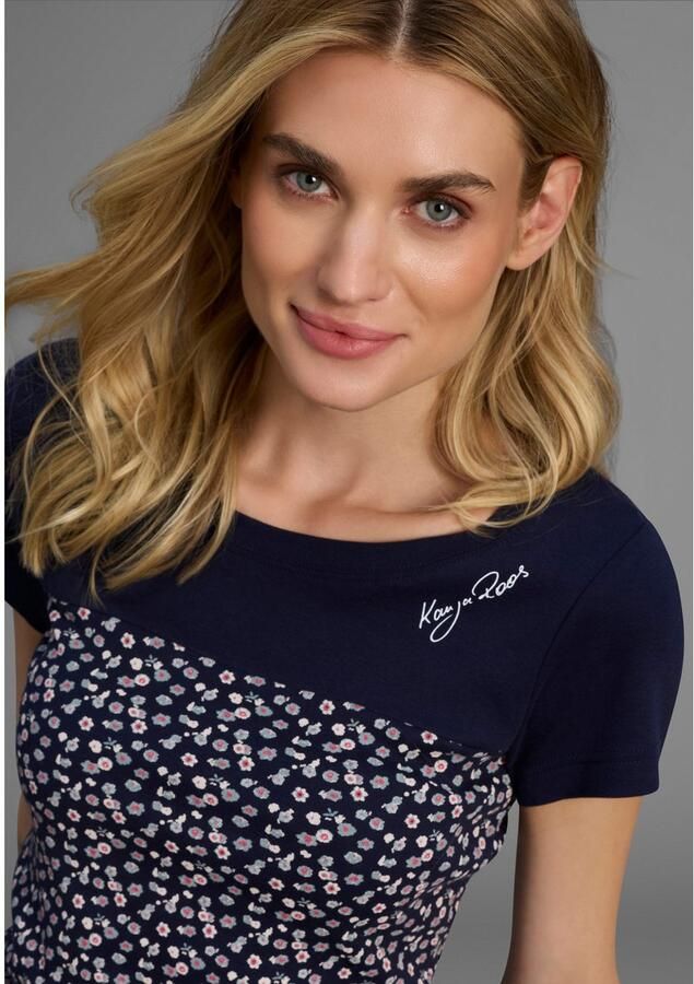 KangaROOS T-shirt Korte mouwen zeer figuurvolgende pasvorm van katoen - Foto 2