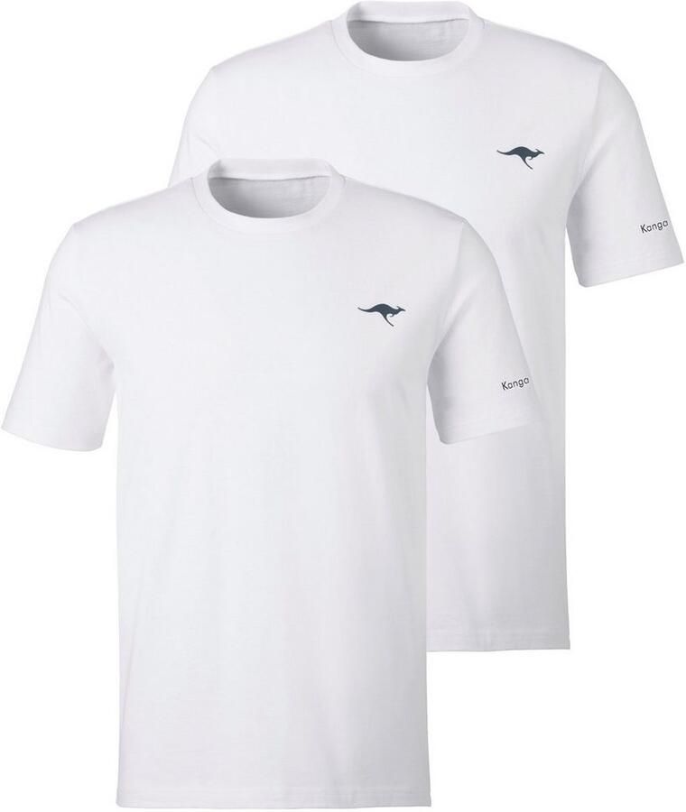 KangaROOS T-shirt met -print op borsthoogte (Set van 2)